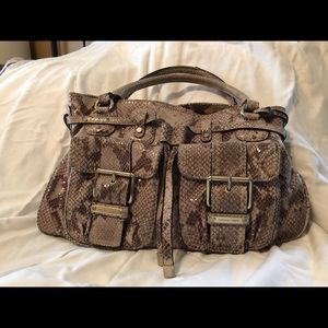Michael Kors Gansevoort Python Sachel